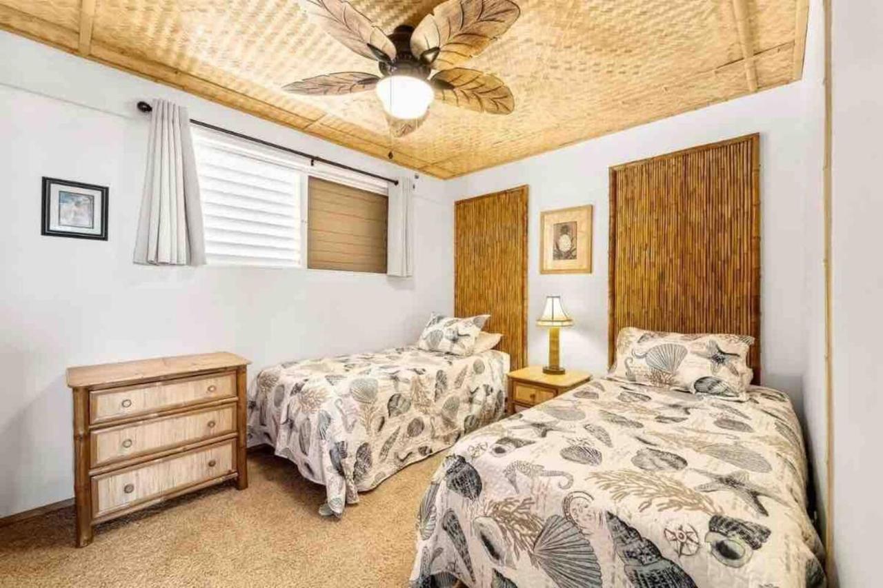 Family Friendly Kailua Bay View Ac Free Parking Walk To Kailua Village Exterior foto
