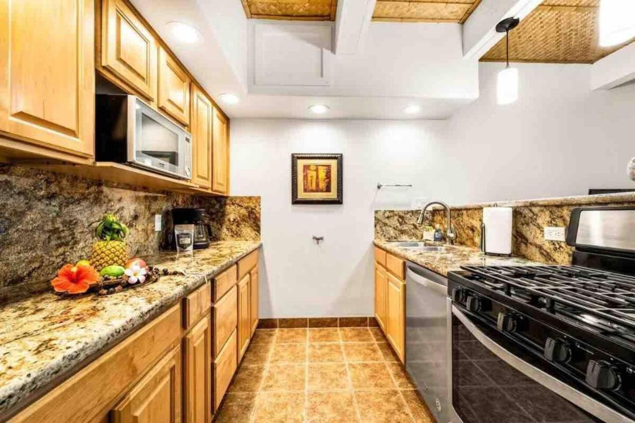 Family Friendly Kailua Bay View Ac Free Parking Walk To Kailua Village Exterior foto